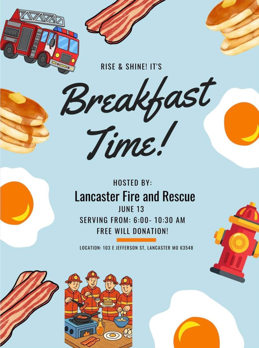 Fire Fighters Breakfast flyer